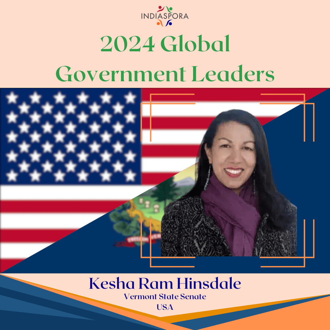 A picture of kesha with the words " 2 0 2 4 global government leaders ".