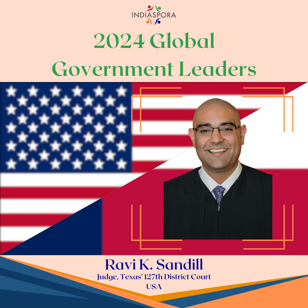 A picture of a person with an american flag and the words " 2 0 2 4 global government leaders."