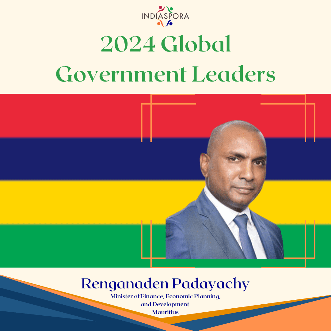 A picture of a person with the words 2 0 2 4 global government leaders.