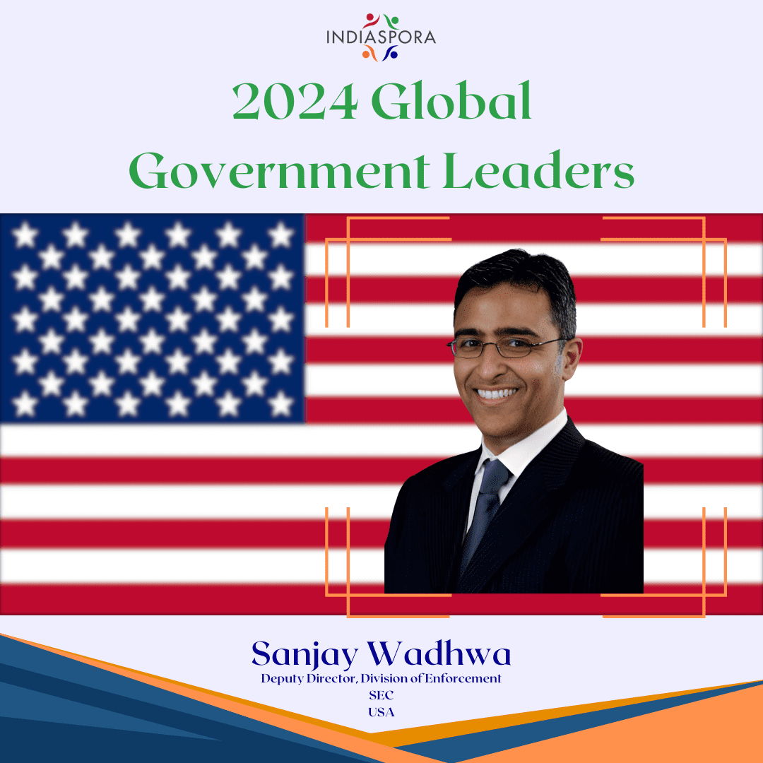 A picture of a person with an american flag behind them.
