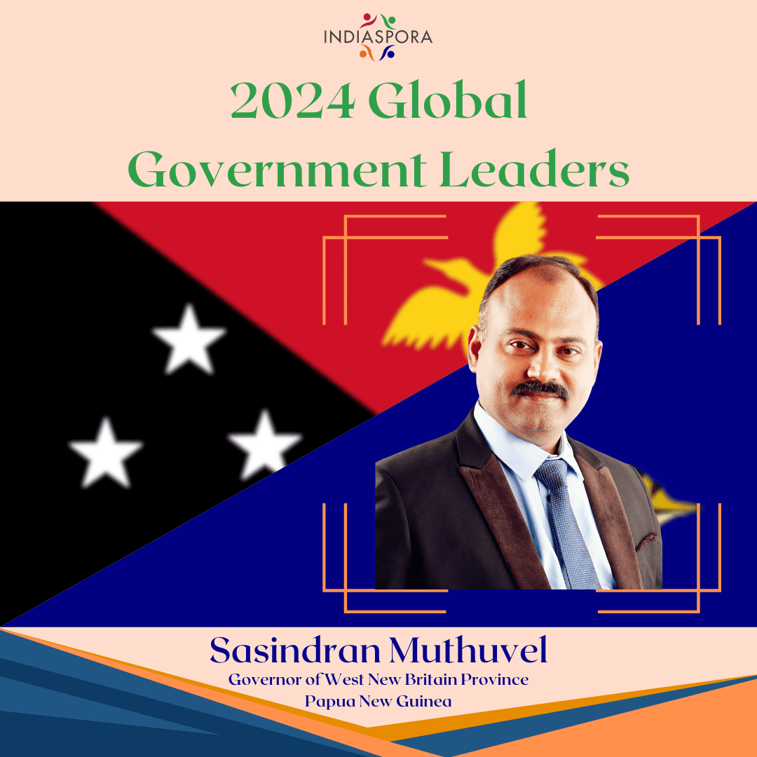A picture of a person with the words 2 0 2 4 global government leaders written in front of them.