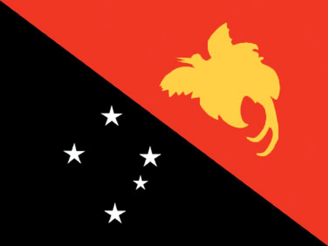 Papua New Guinea Flag