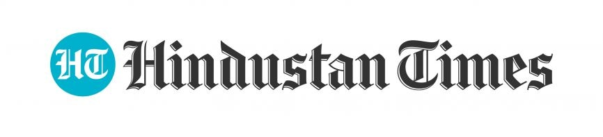 A logo of hindustan times for the newspaper.
