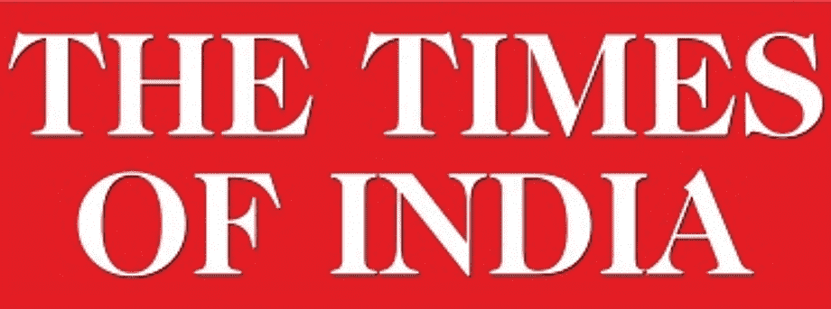 A red banner with the words 