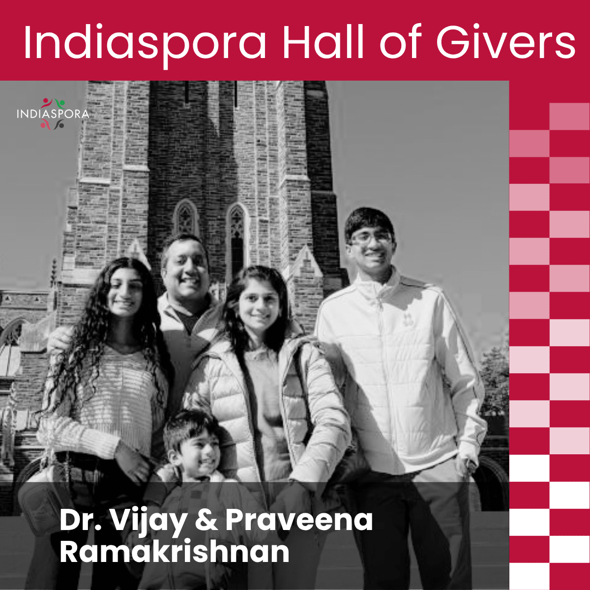 Dr. Vijay and Praveena Ramakrishnan