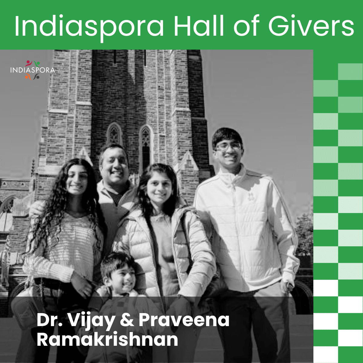 Dr. Vijay and Praveena Ramakrishnan