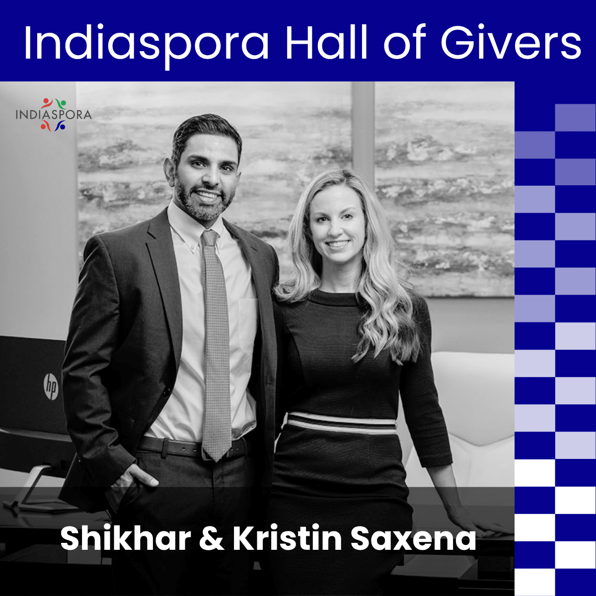 Shikhar and Kristin Saxena