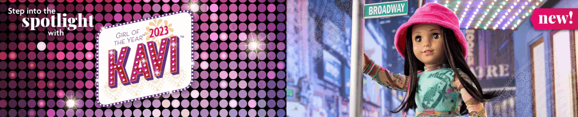 A purple dot background with a sun shining|A blurry picture of a city with purple dots.|A blurry picture of a city with purple dots.|A doll wearing an indian outfit on stage.|A man in a suit and tie standing outside.