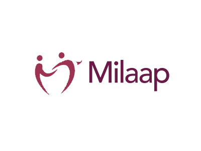 A logo of milaap is shown.|A logo of milaap is shown.|A logo of coposoft|A man with beard and mustache sitting in front of a white wall.|A man with beard and mustache sitting in front of a white wall.