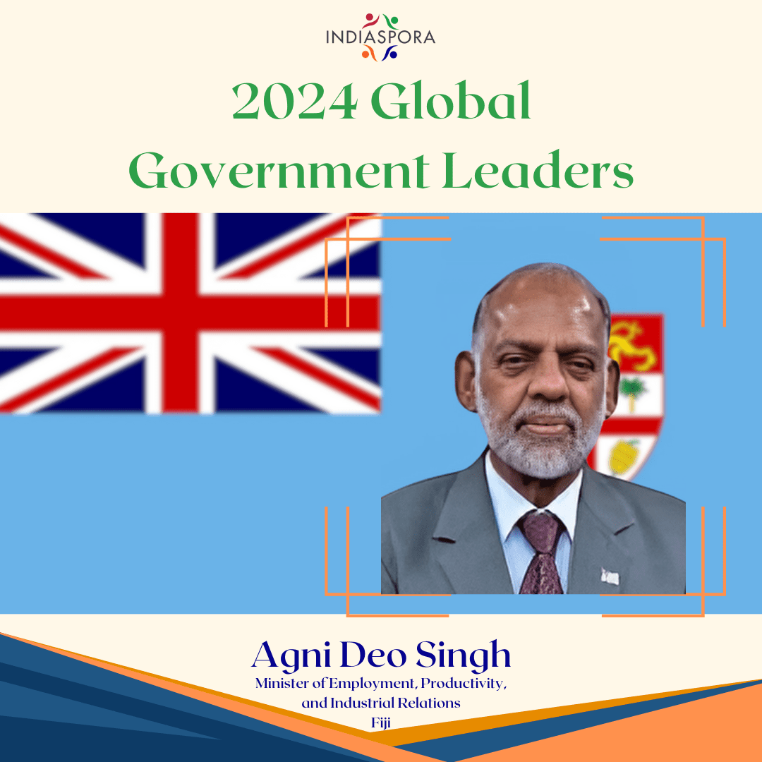 A picture of a person with the words 2 0 2 4 global government leaders