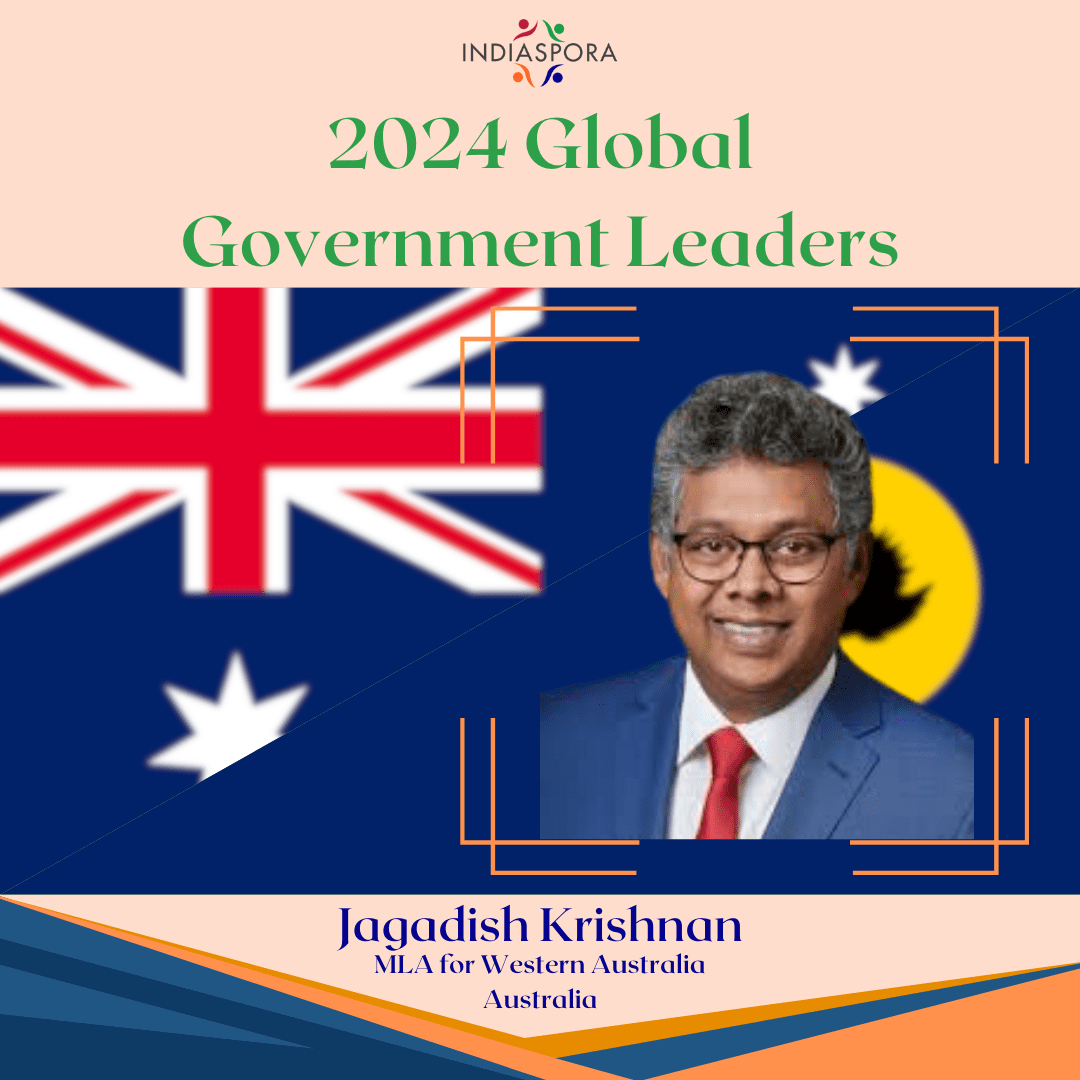 A picture of a person with the words 2 0 2 4 global government leaders