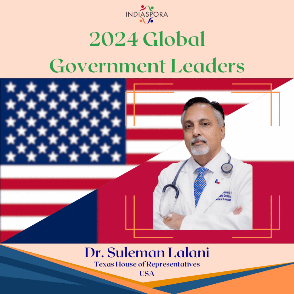 A picture of dr. Solomon loluni with the words " 2 0 2 4 global government leaders ".